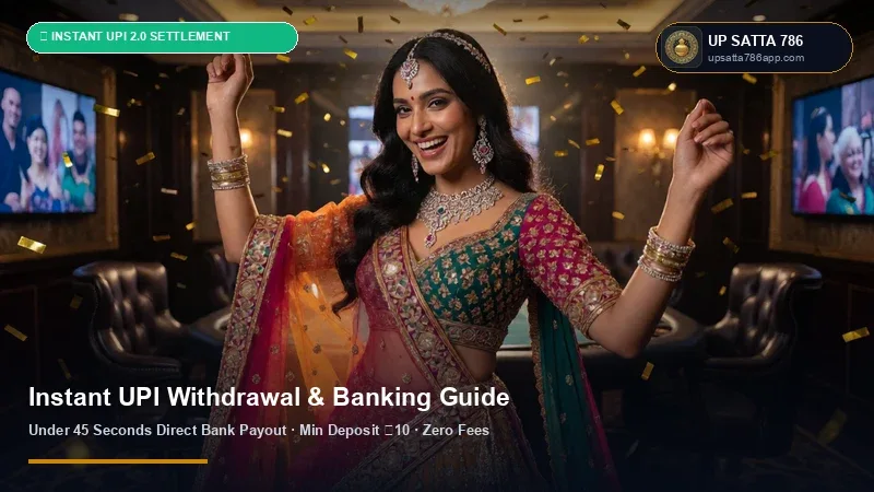 UP Satta 786 Instant UPI Withdrawal & ₹50 INR Deposit Tutorial